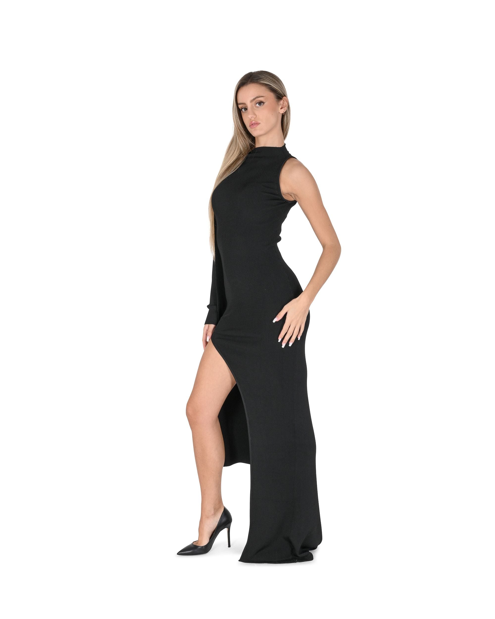 Vestido de mujer David Koma AW24DKKN22DL NEGRO 801