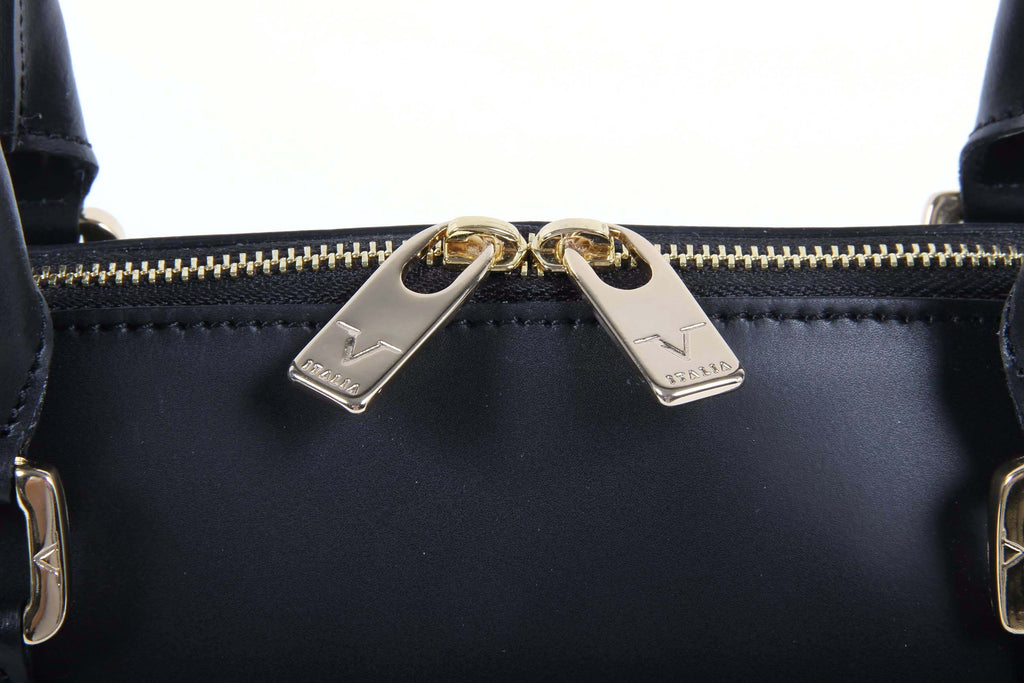 Bolso de Mujer V 1969 Italia C151-52 RUGA NERO