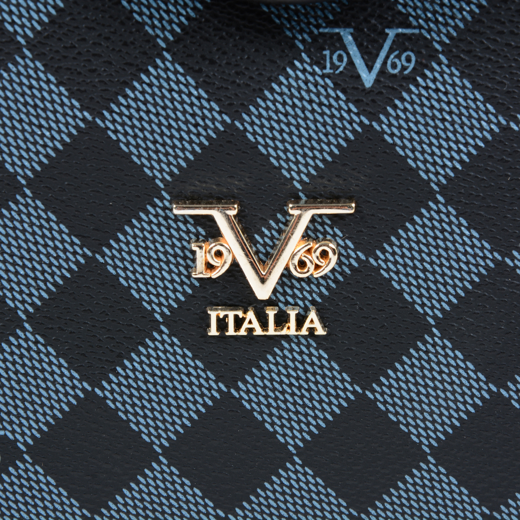V 1969 Italia Womens Handbag Blue TRIPOLI