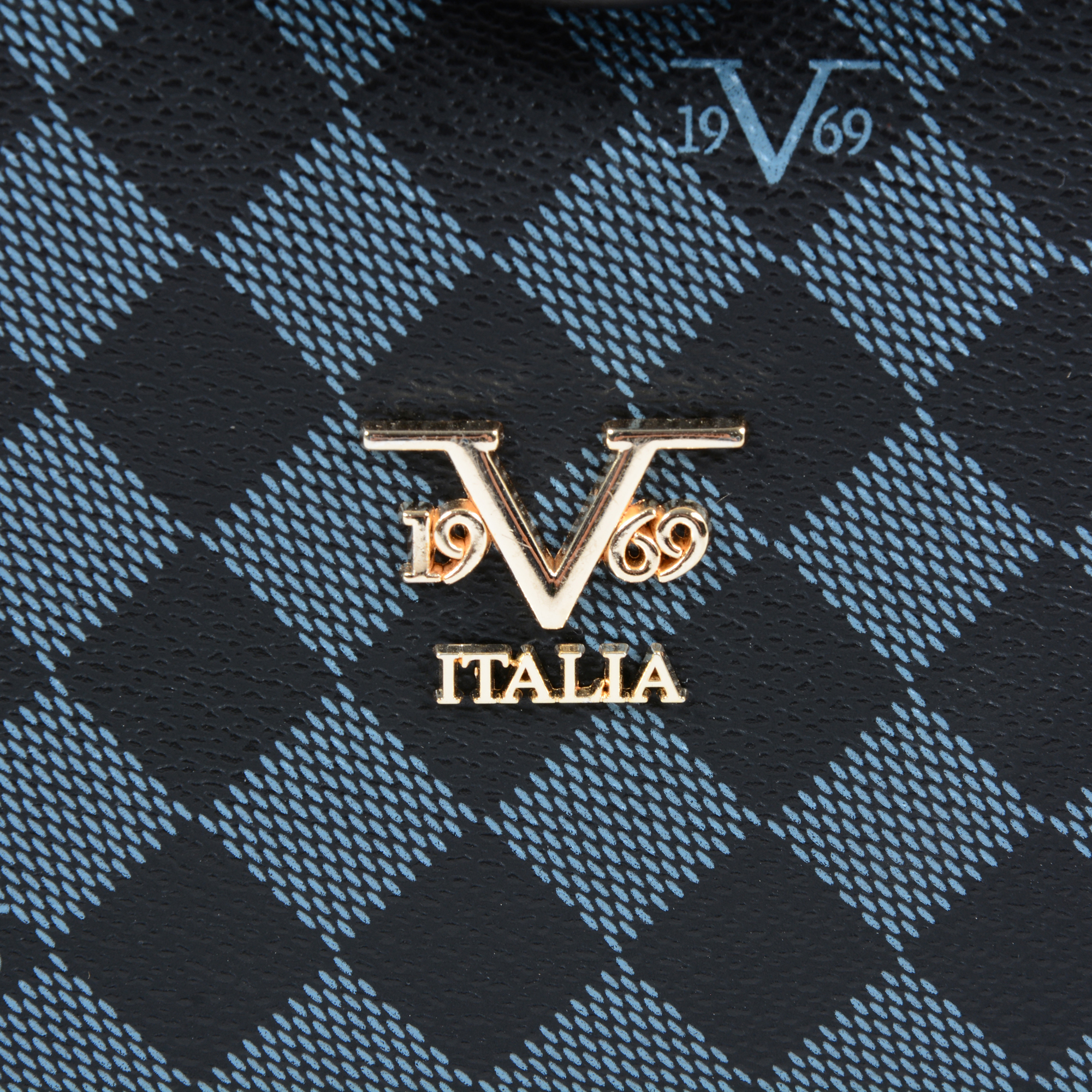 V 1969 Italia Womens Handbag Blue TRIPOLI