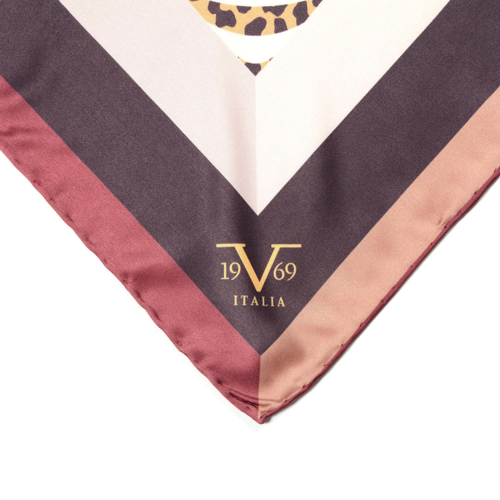 V 1969 Italia Womens Foulard Multicolor VIOLET