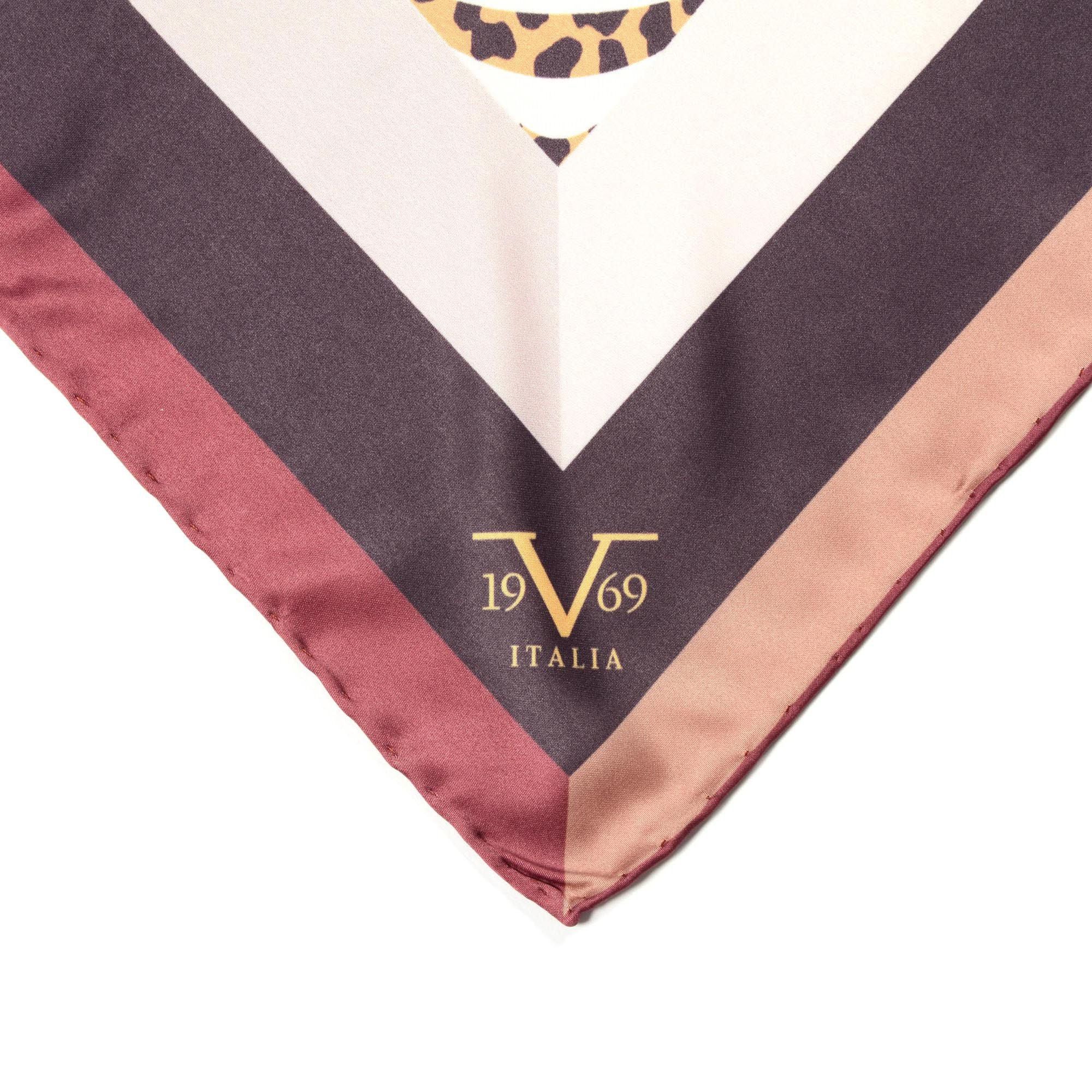 V 1969 Italia Womens Foulard Multicolor VIOLET
