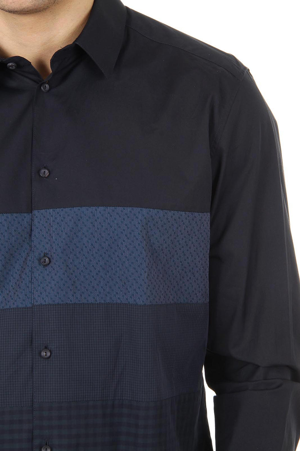 Camisa Dolce & Gabbana de manga larga para hombre G5CL6T G9U47 N0000
