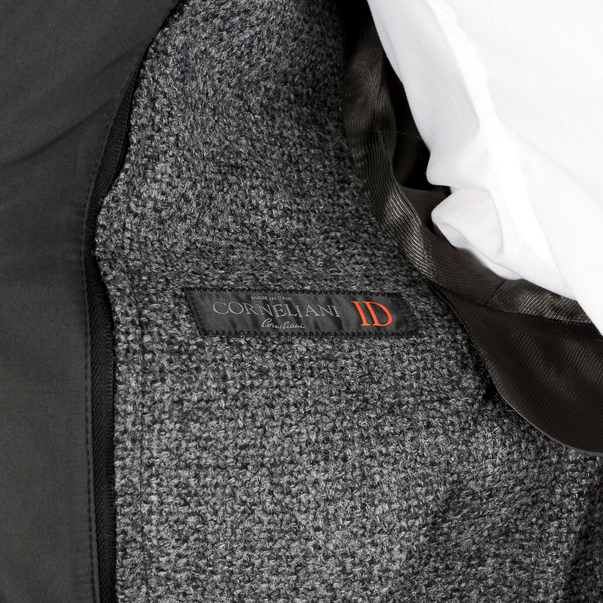 Corneliani Mens Jacket Long Sleeves Grey