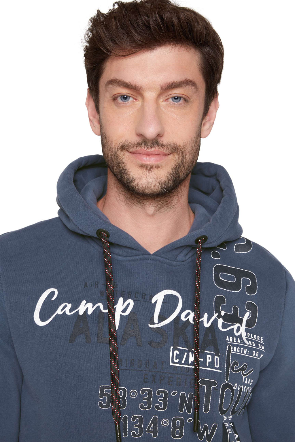 Sudadera con capucha para hombre Camp David
