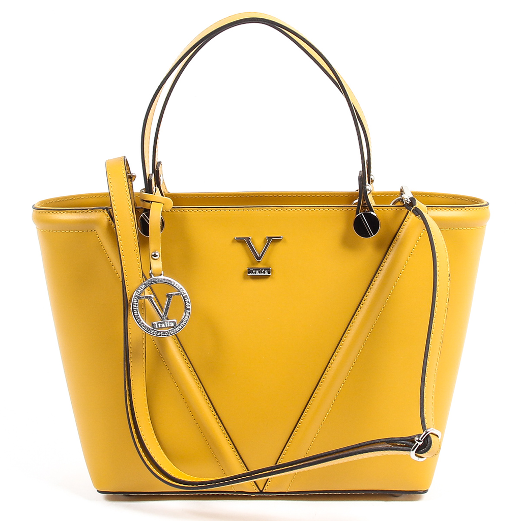 Bolso de mano para mujer V 1969 Italia V008-S RUGA SENAPE