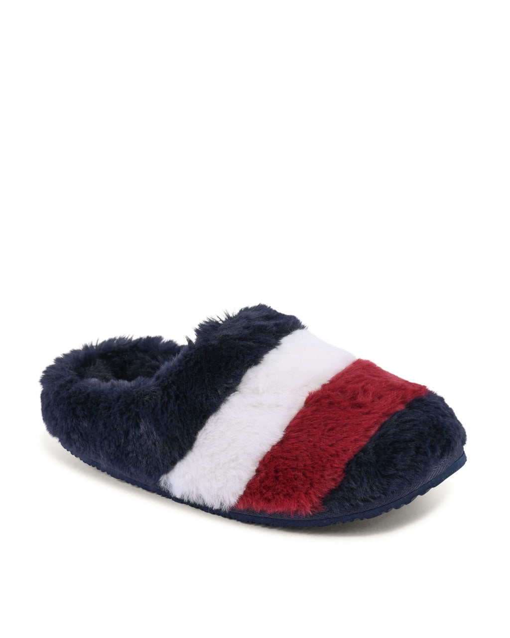 Pantuflas Tommy Hilfiger para mujer, color azul, FW0FW074320GY