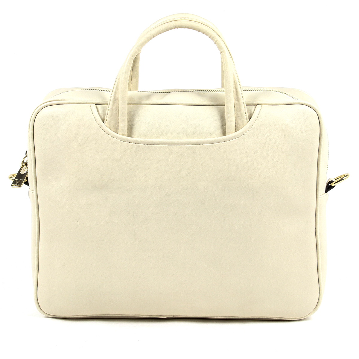 Bolso de mano para mujer V 1969 Italia Beige ALVENA