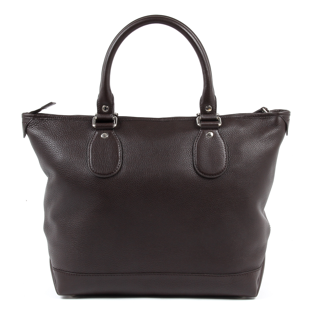 Gucci Womens Handbag Soft Calf Dark Brown 246358 2140