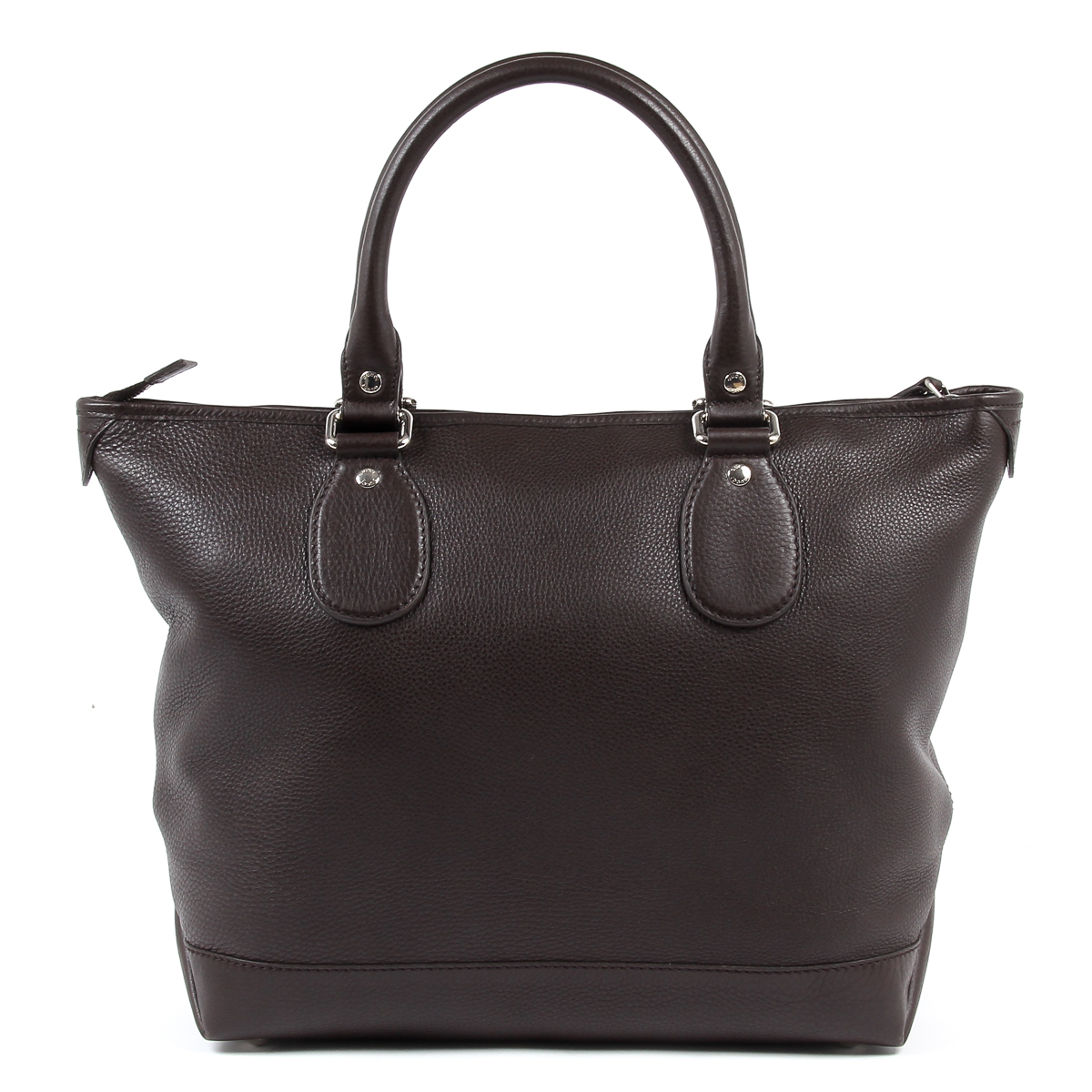 Gucci Womens Handbag Soft Calf Dark Brown 246358 2140