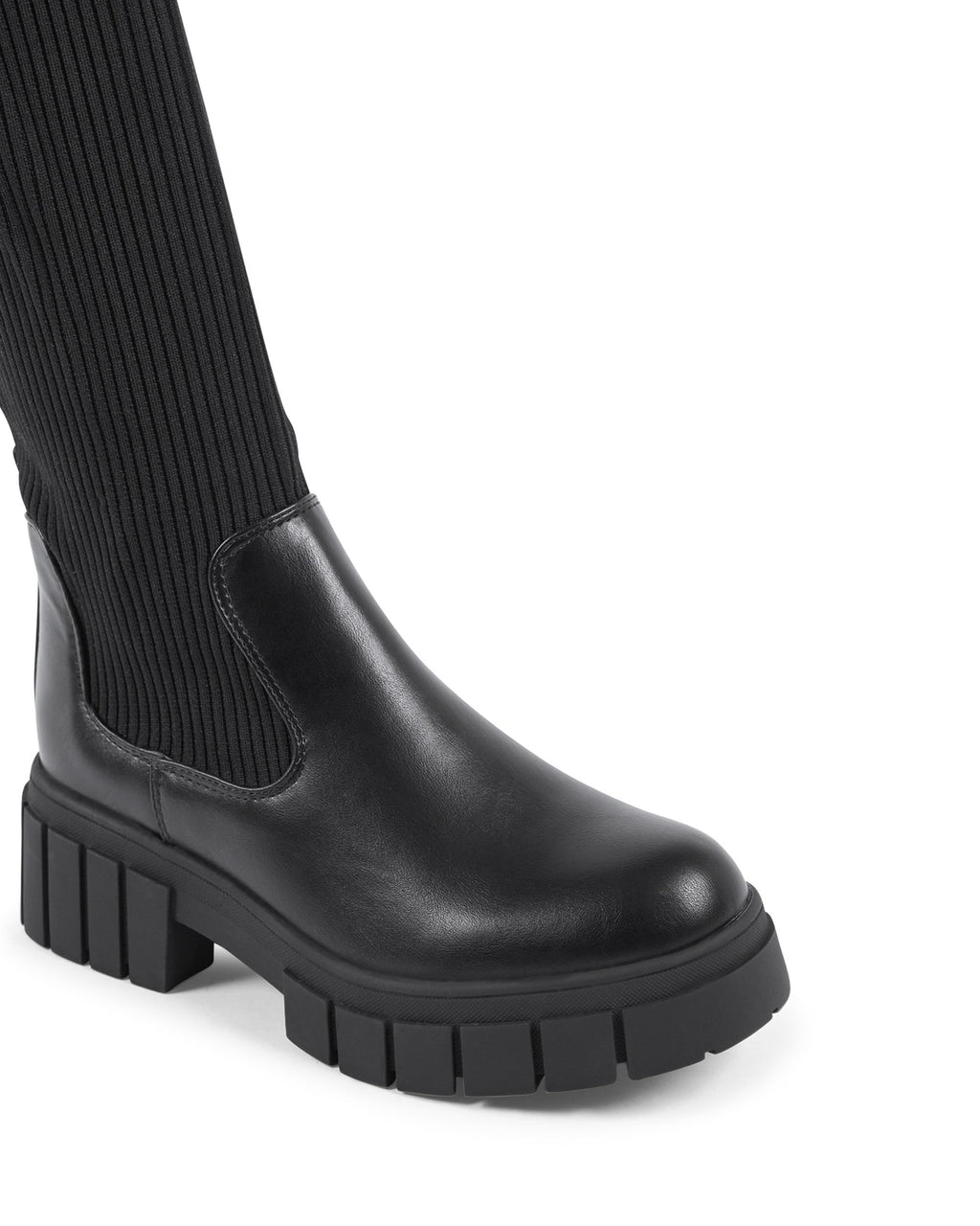 19V69 Italia Bota alta para mujer negra 181-111 NERO