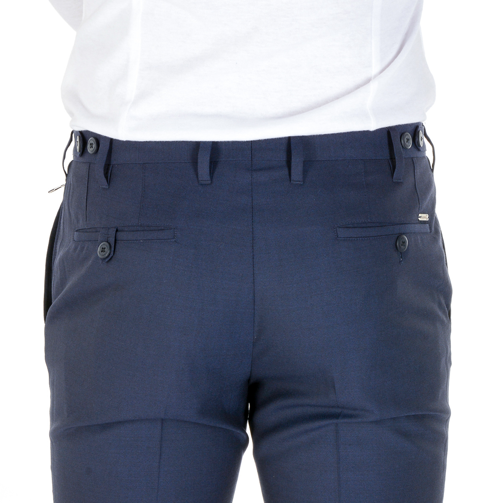 Pantalones Corneliani para hombre azules