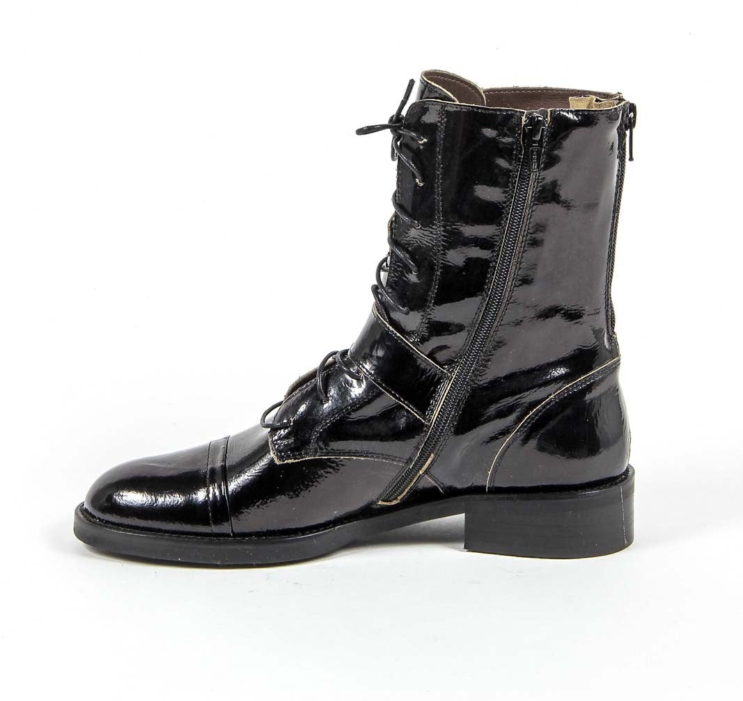 Bota Corta Mujer V 1969 Italia S03 VERNICE NERO
