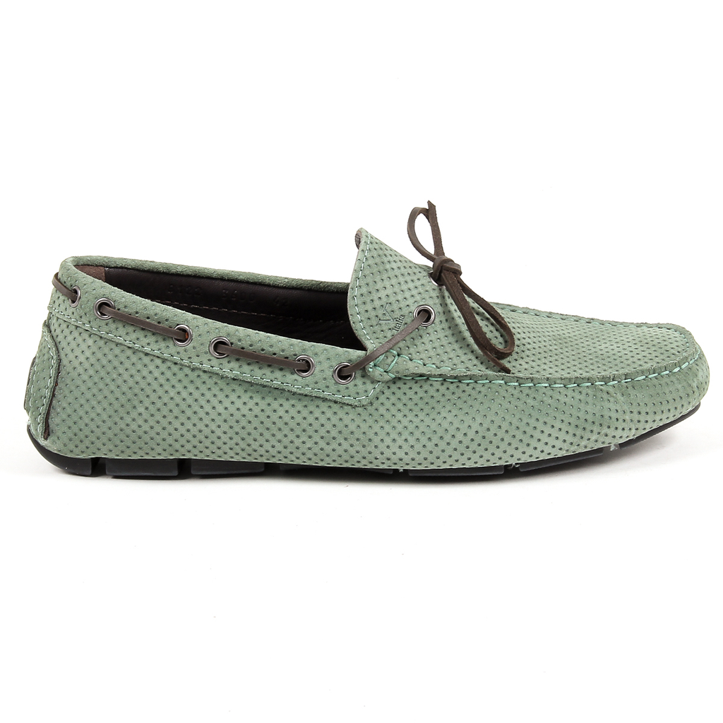 Mocasín para hombre V 1969 Italia Verde SIMON