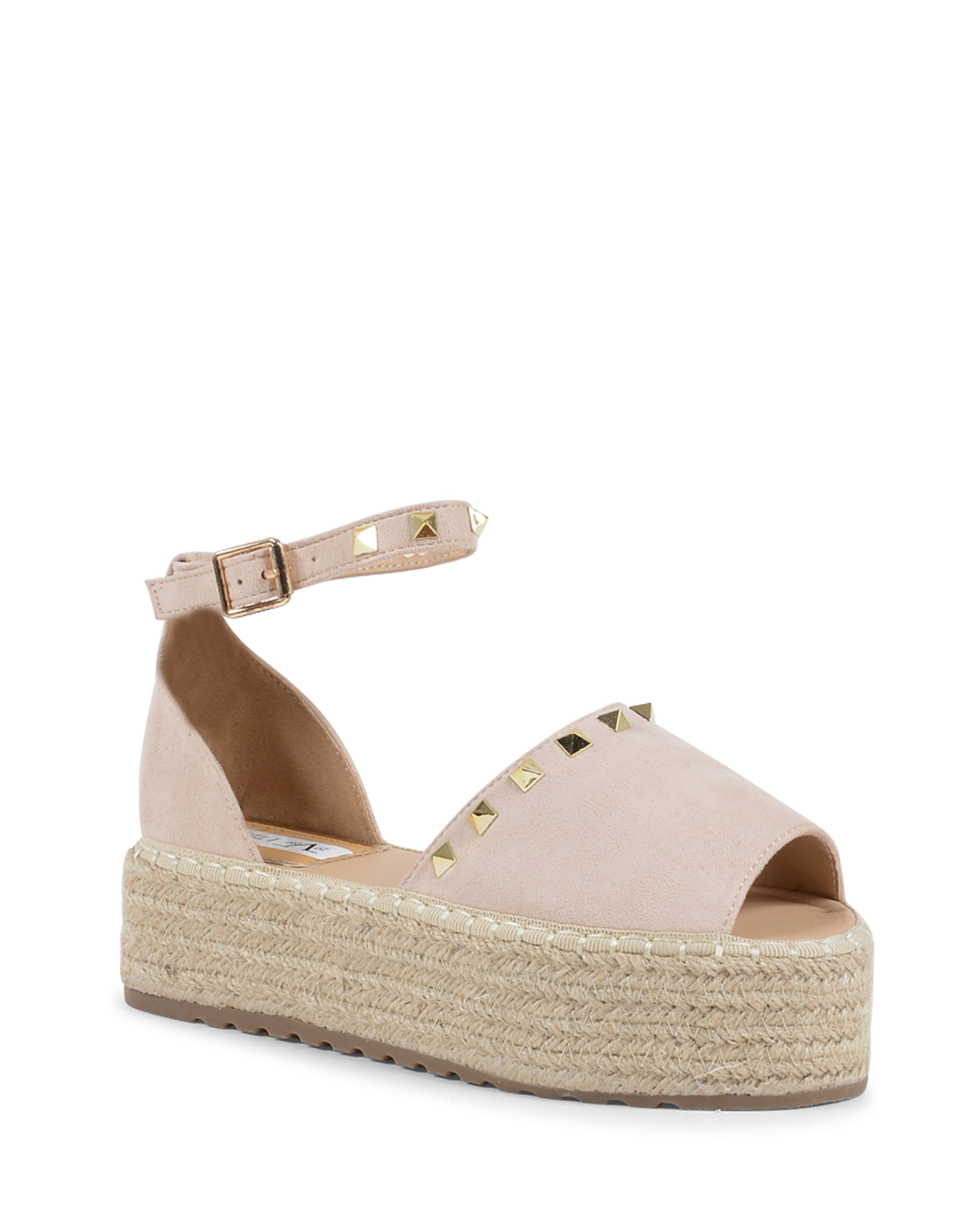 19V69 Italia - Alpargatas de plataforma para mujer, color beige, V29 BEIGE
