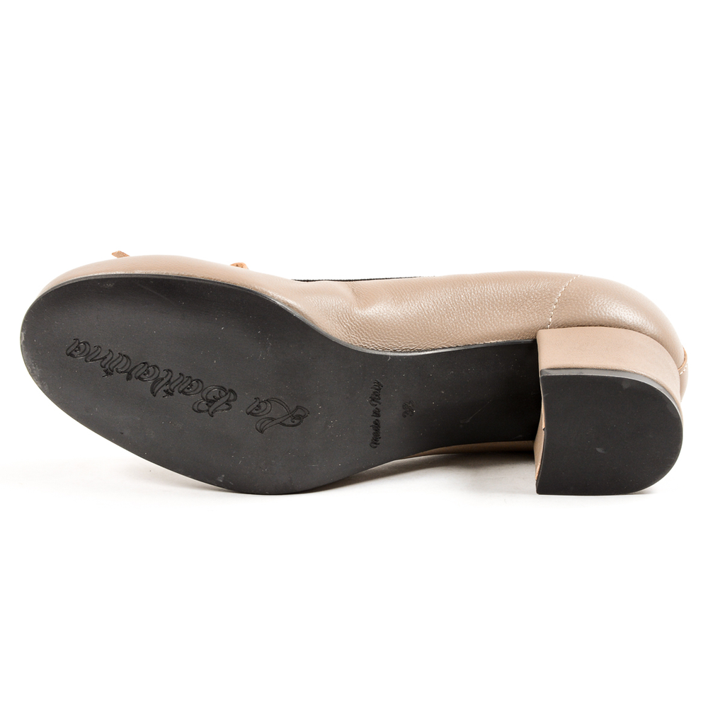 Andrew Charles Womens Ballerina Taupe NICKI