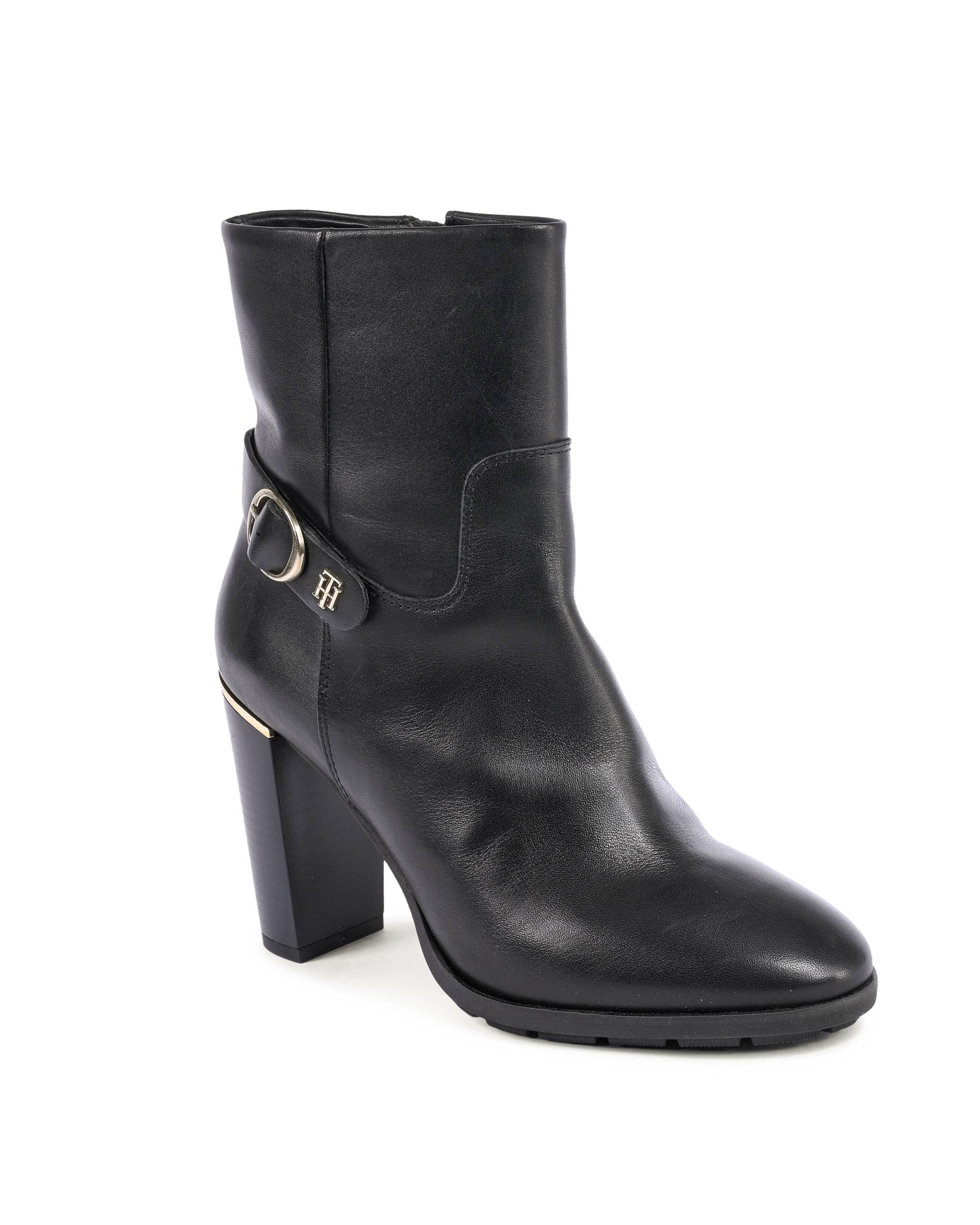 Botas Tommy Hilfiger para mujer NEGRAS FW0FW06768BDS