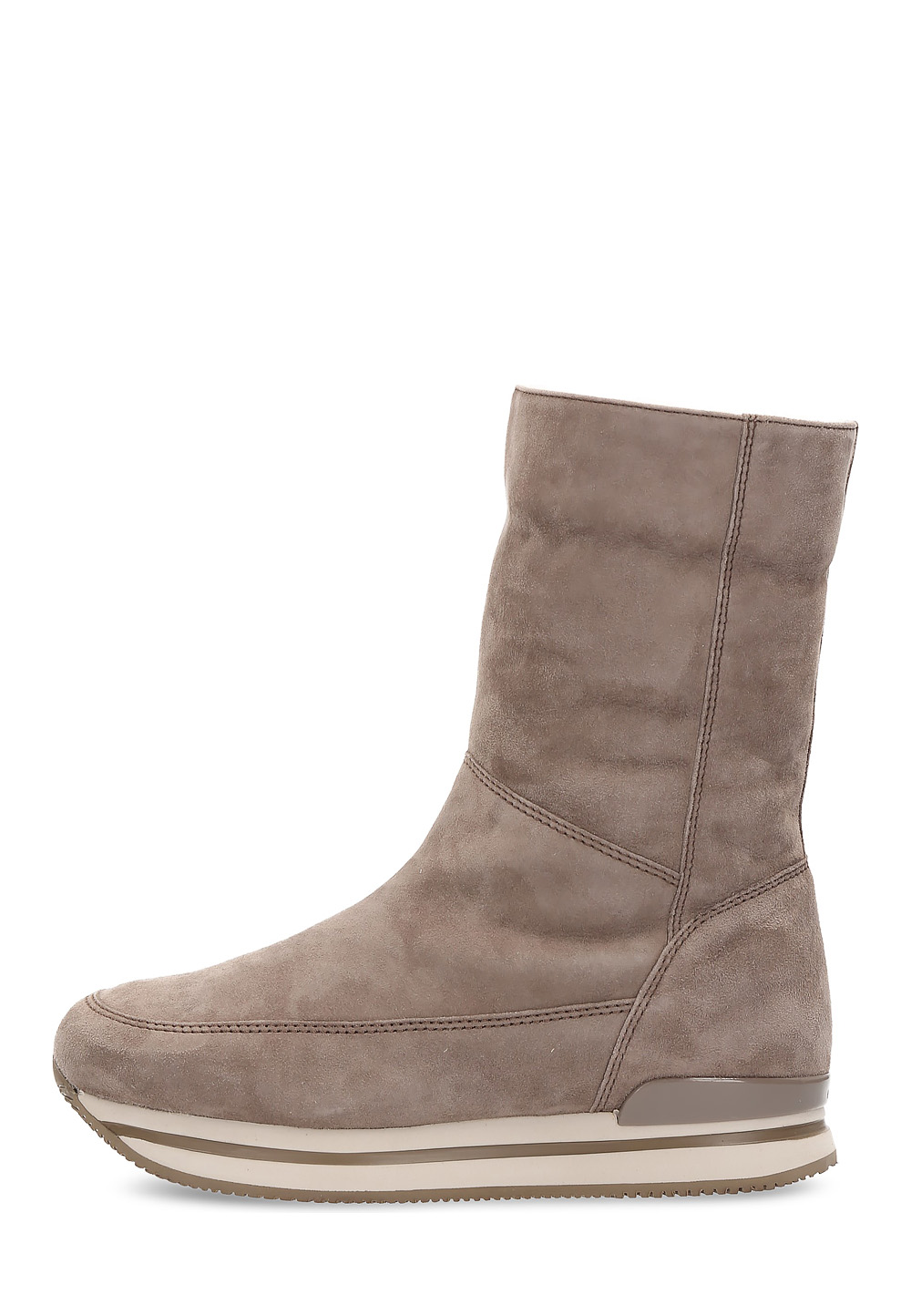 Bota alta Hogan para mujer, color marrón, HXW2410O720CCR0C407