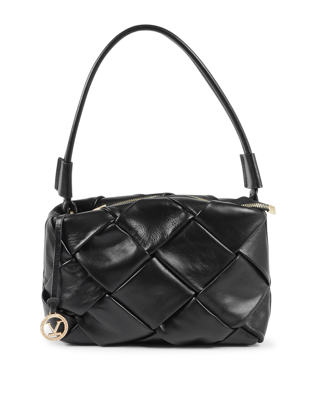 Bolso de hombro para mujer V Italia negro V10230 52 SAUVAGE NERO