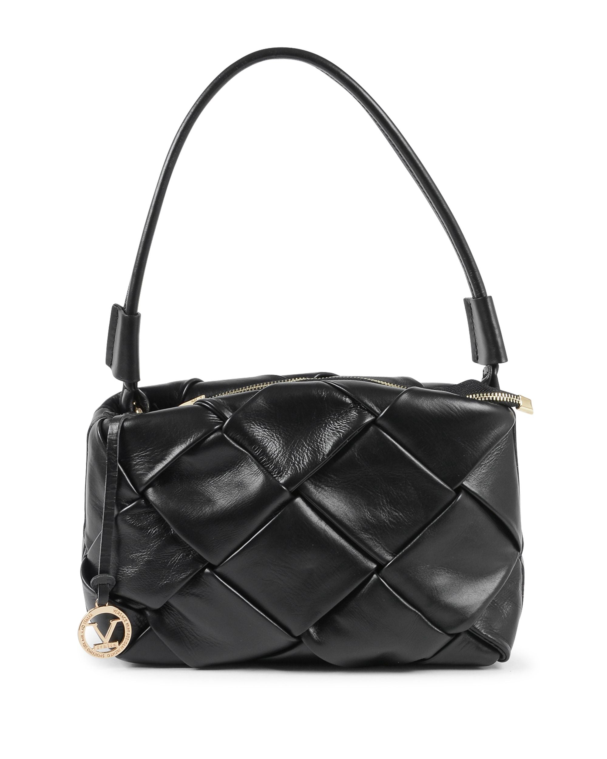 Bolso de hombro para mujer V Italia negro V10230 52 SAUVAGE NERO
