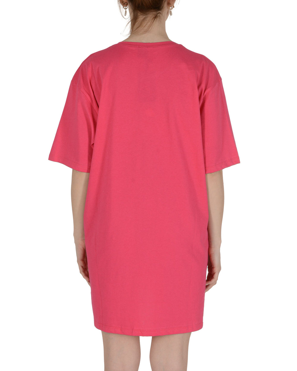 19V69 Italia Camiseta Larga Mujer Fuxia VESTITO FUXIA