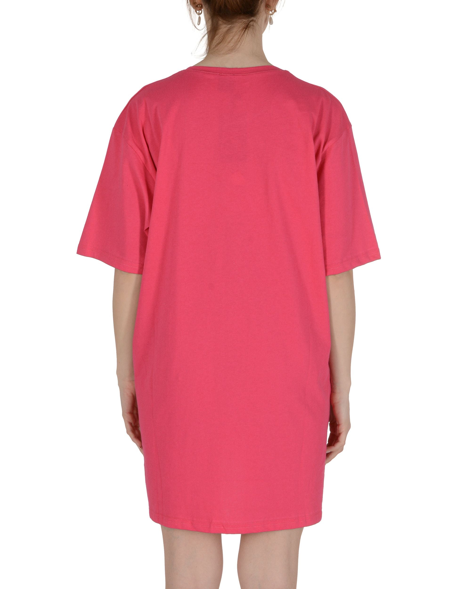 19V69 Italia Camiseta Larga Mujer Fuxia VESTITO FUXIA