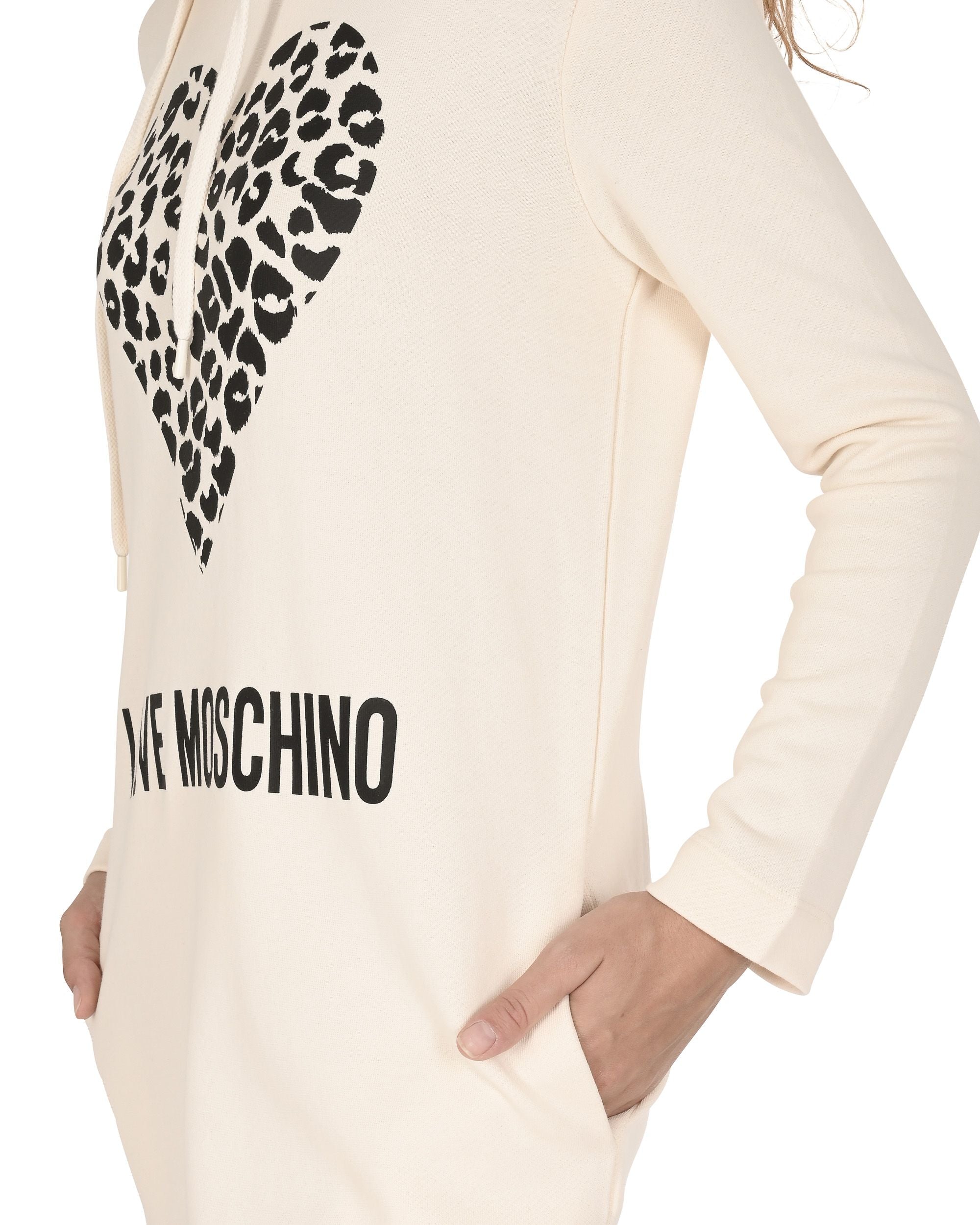 Vestido de mujer Love Moschino W 5 B19 05 M 4055 A34 CREMA BLANCO