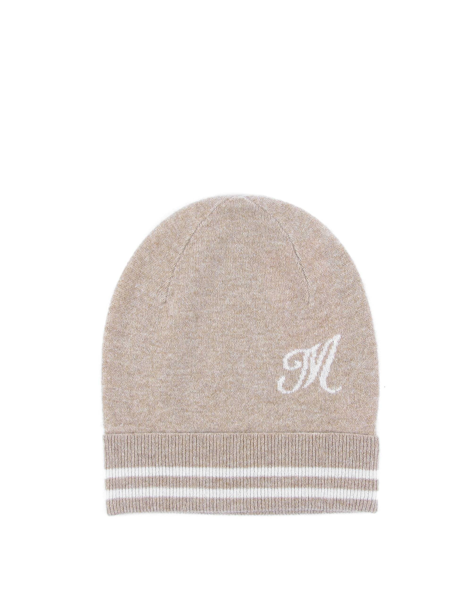 Gorro con monograma de Dee Ocleppo BRUNTSFIELD CAMEL M