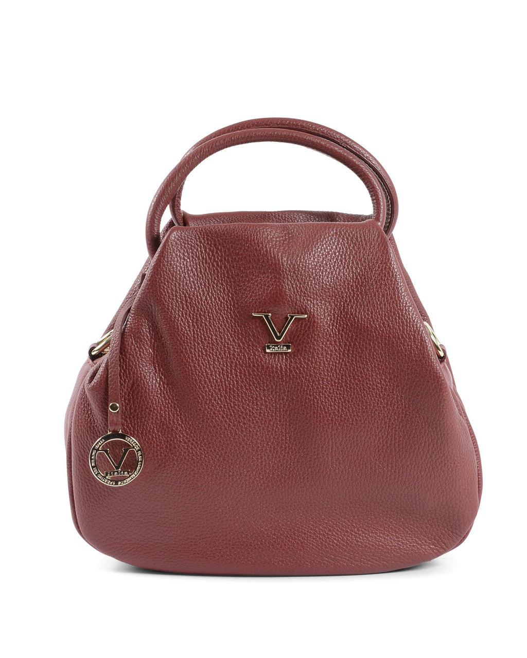 Bolso de mano para mujer V Italia Burdeos V10312 52 DOLLARO RUBINO