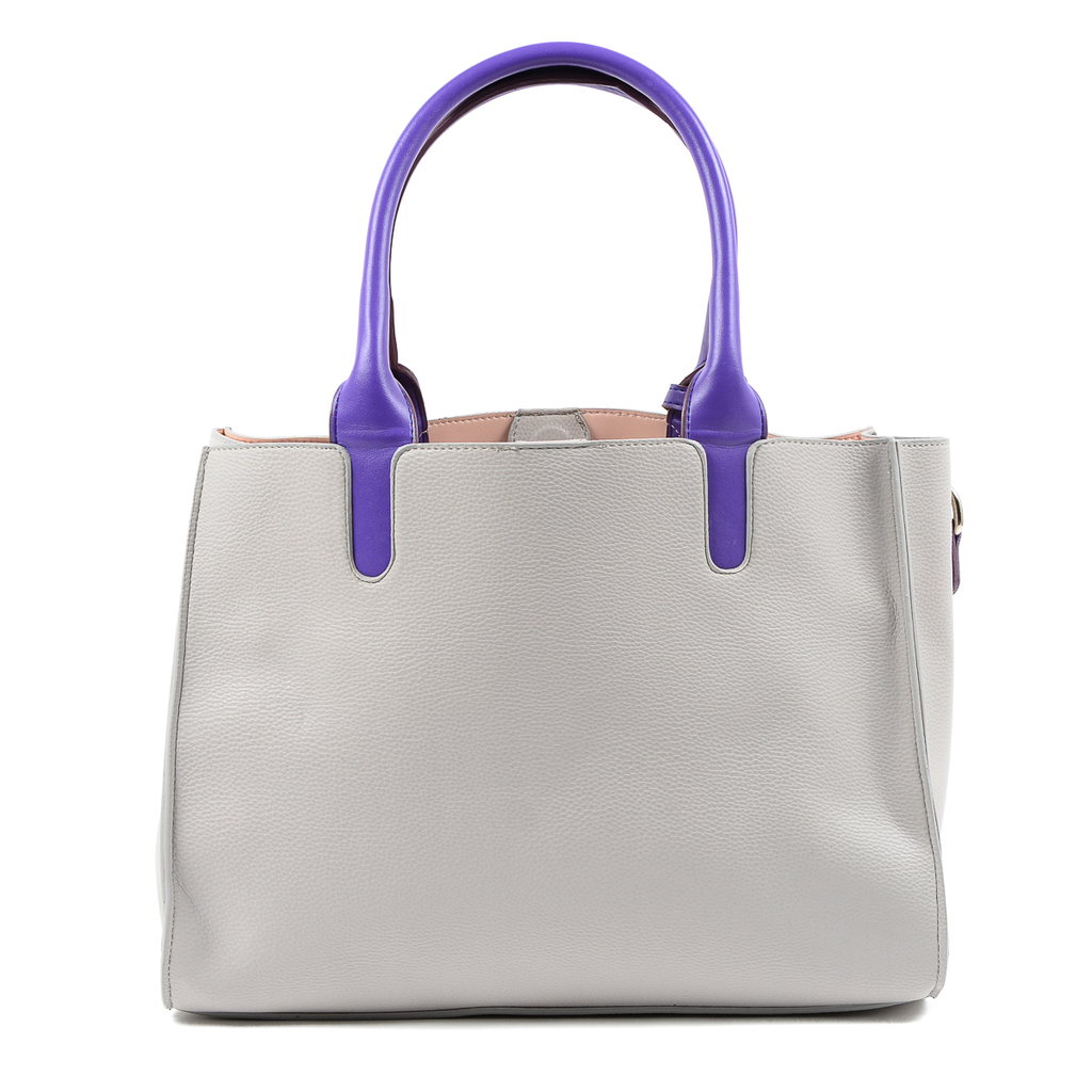 Bolso de mano para mujer Andrew Charles gris HOLLY