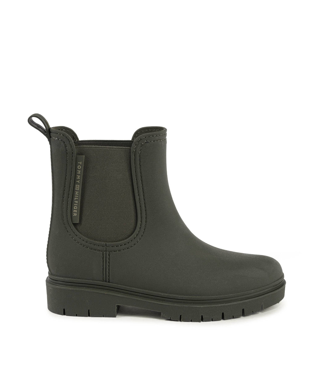 Botas Tommy Hilfiger para mujer color caqui FW0FW07471RBN
