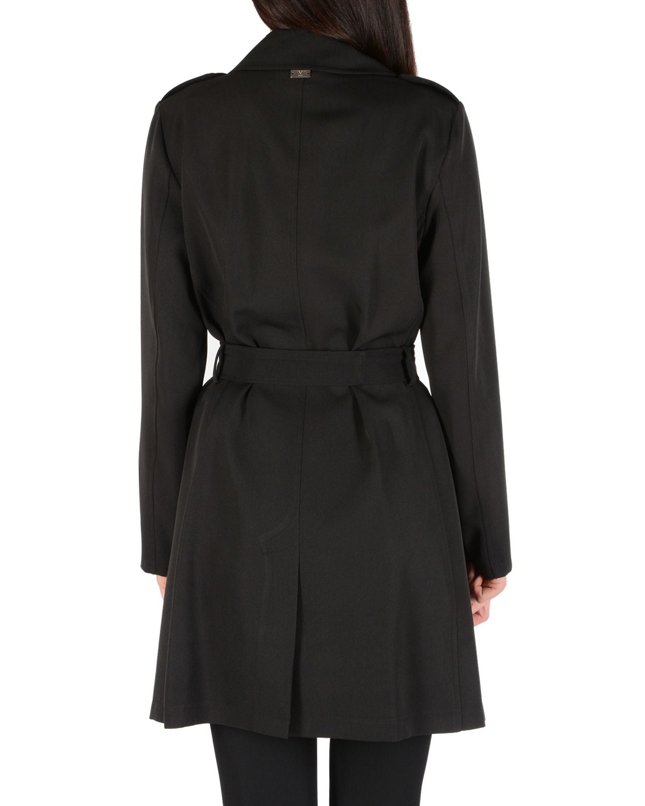 19V69 Italia Woman Trench Black TRENCH QUEEN NERO