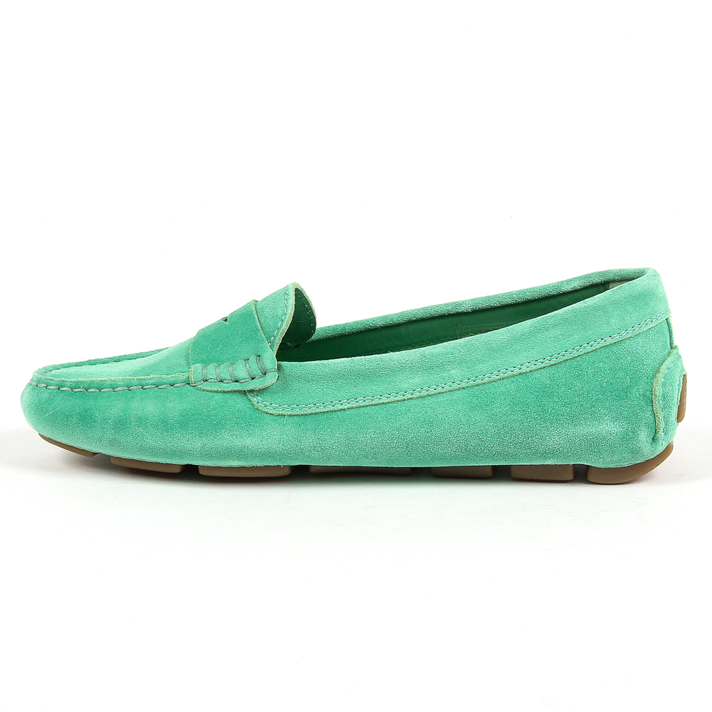 Mocasines Andrew Charles para mujer, color verde MAX