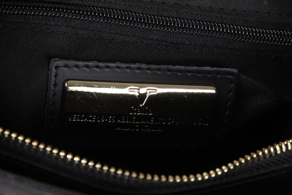 Bolso de mano para mujer V 1969 Italia V004/2 RUGA NERO