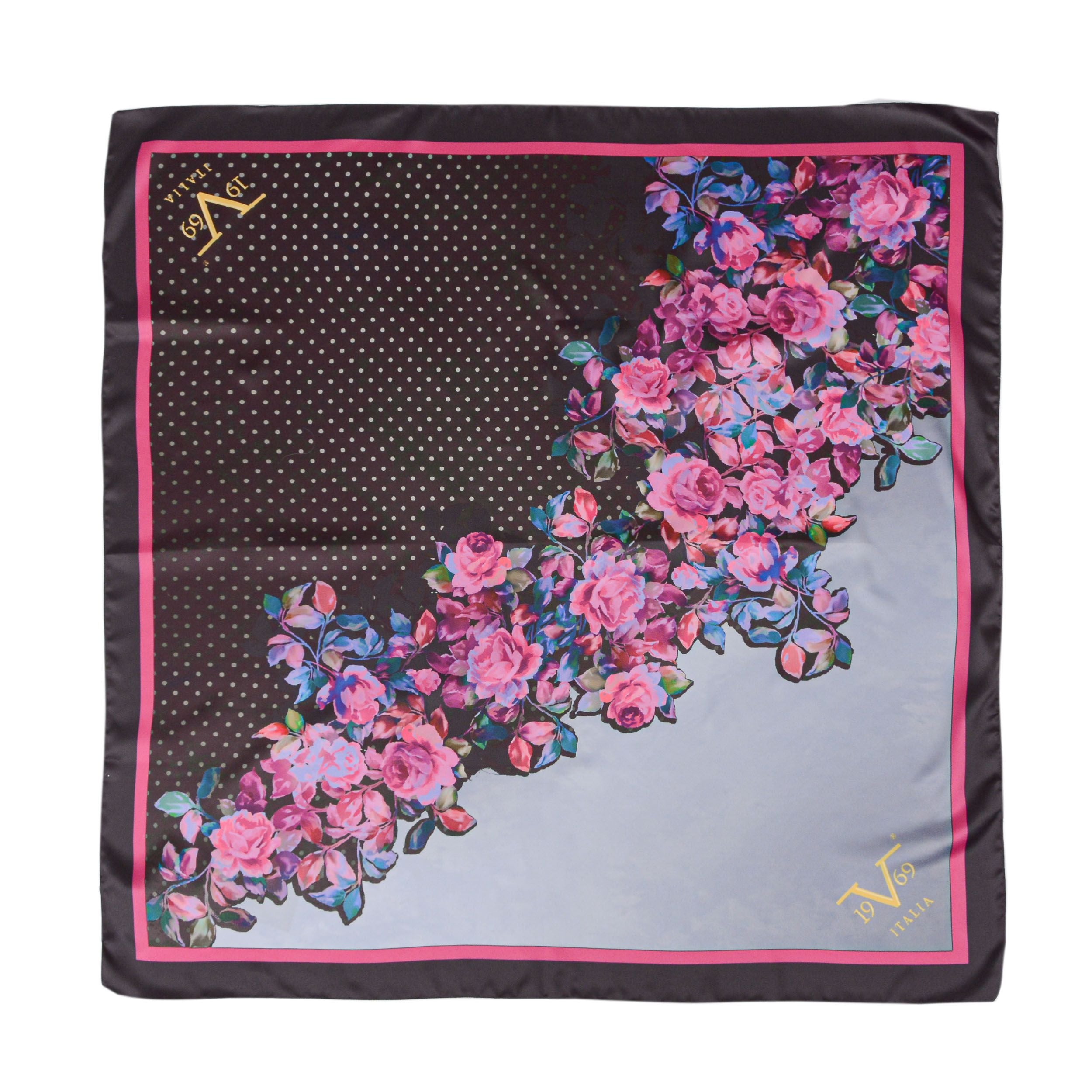 19V69 Italia Fular para mujer Multicolor FLOR V01