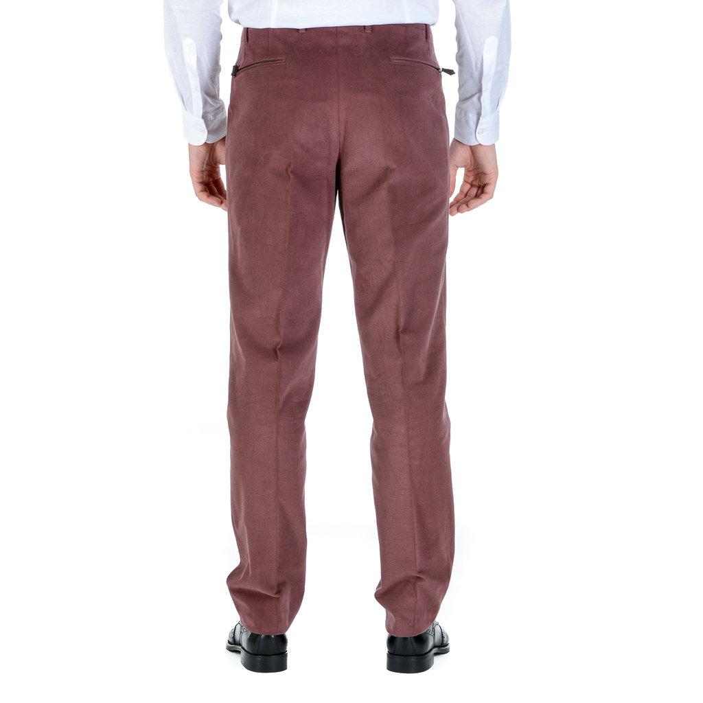 Pantalones Corneliani para hombre Burdeos