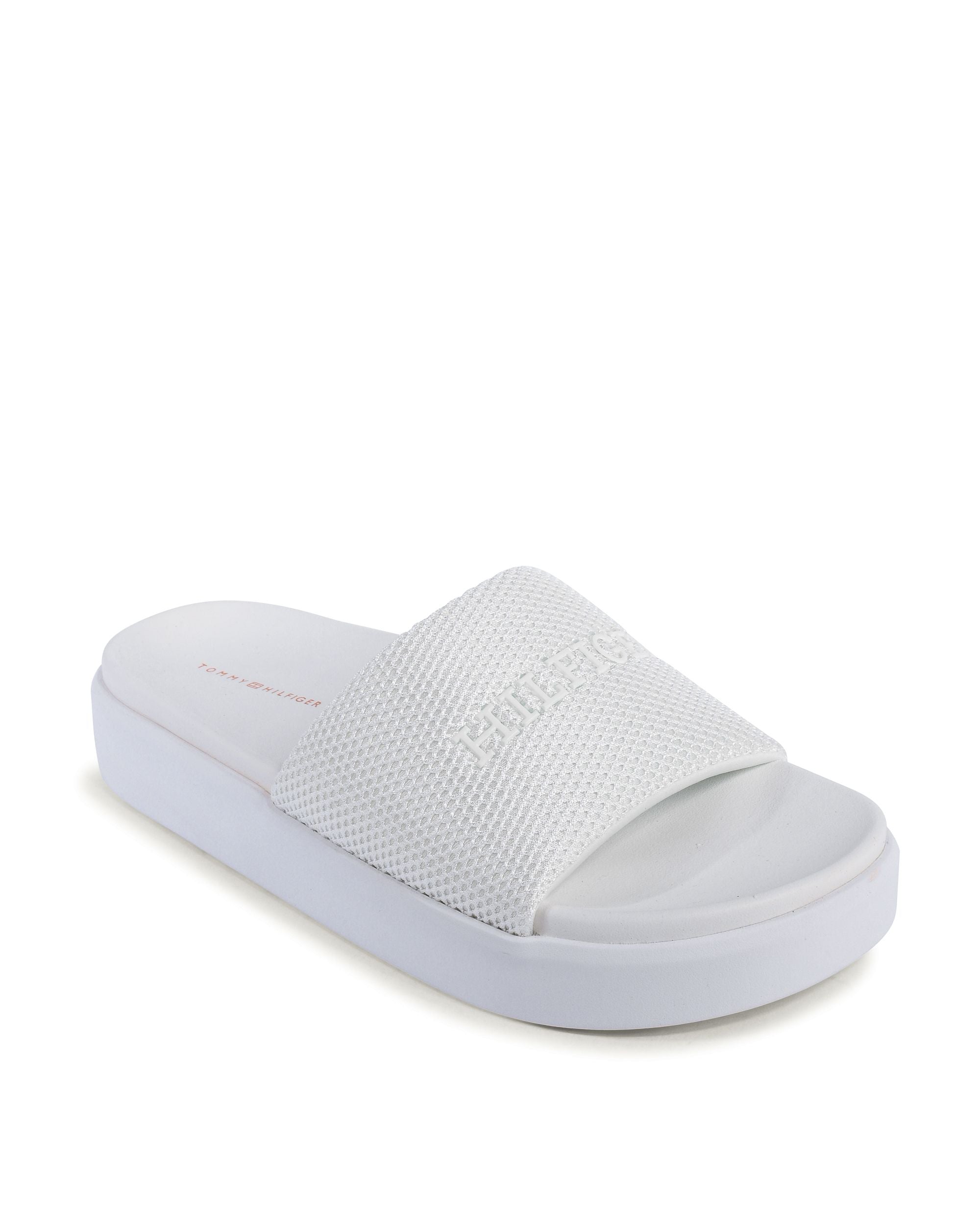 Sandalias Tommy Hilfiger para mujer blancas FW0FW07828YBL