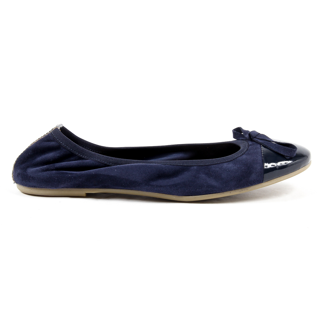 V 1969 Italia Womens Soft Ballerina Blue PAMELA