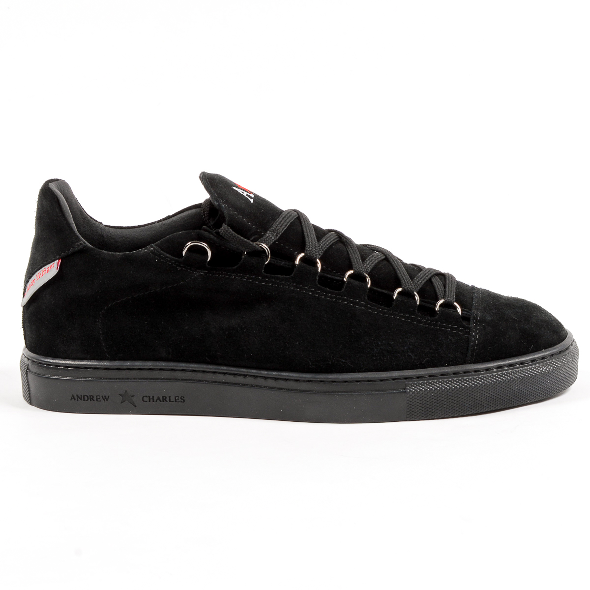 Andrew Charles Mens Sneaker Black PRINCE