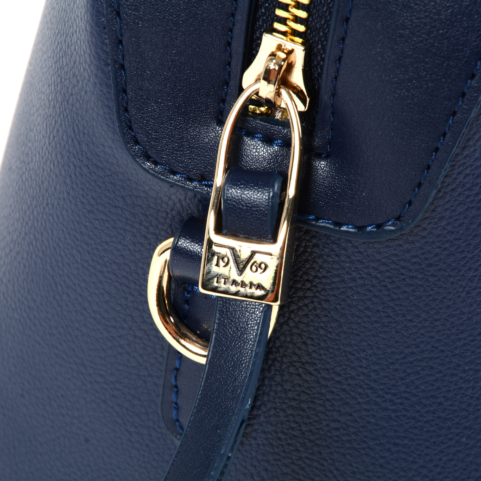 V 1969 Italia Womens Handbag Dark Blue TALLIN