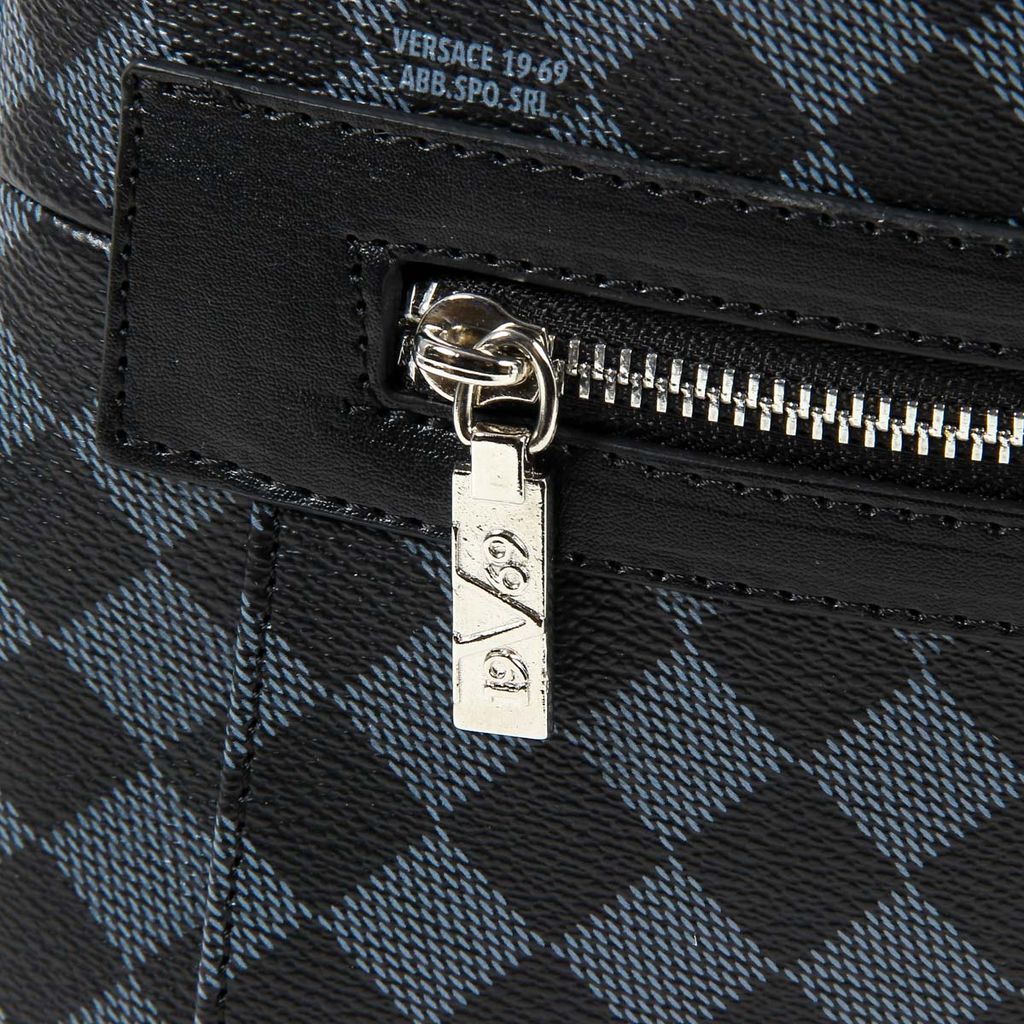 Mochila de moda para hombre V 1969 Italia V1969016 GRIS NEGRO