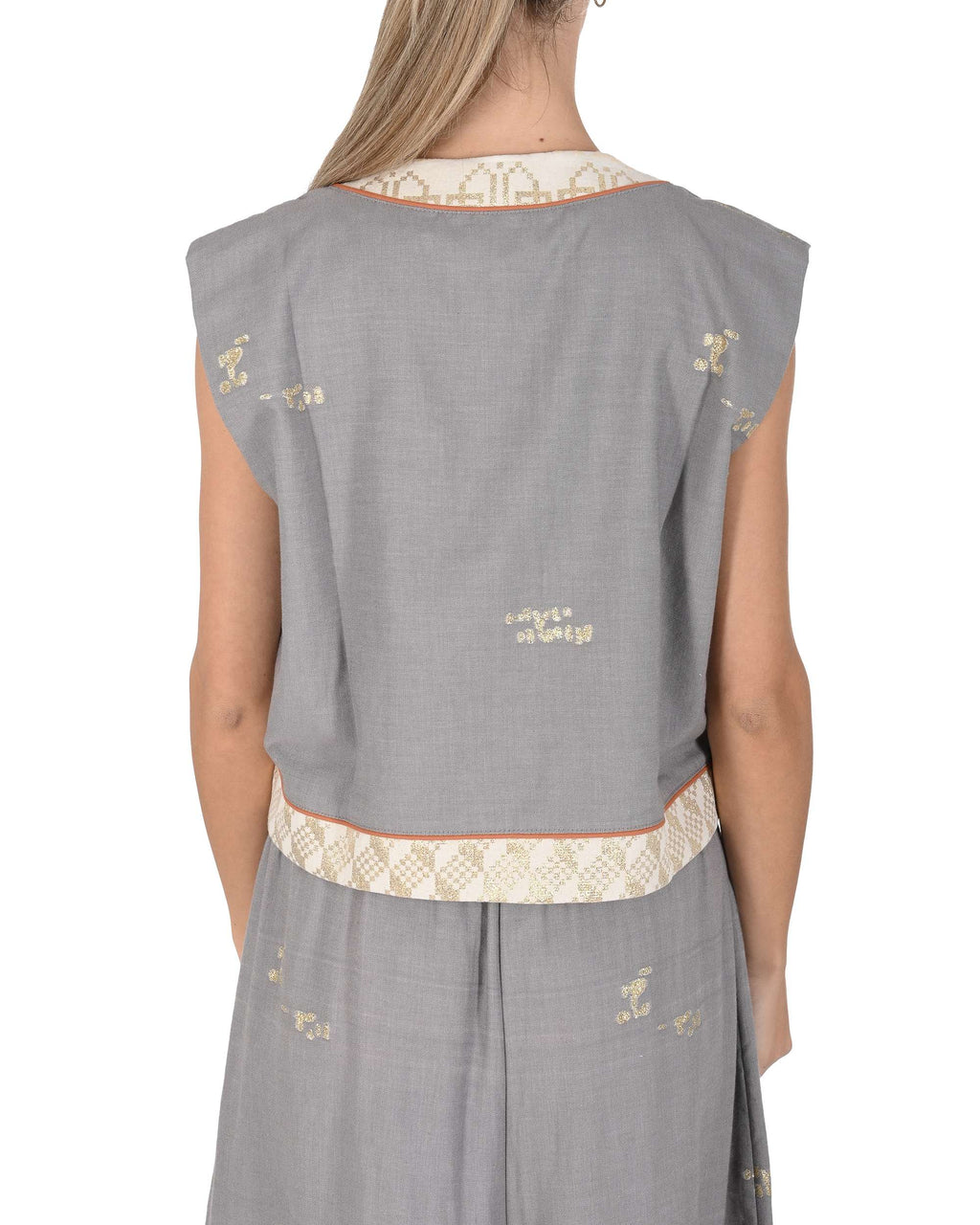 Chaleco Mykonos para mujer POSEIDON GREY 802