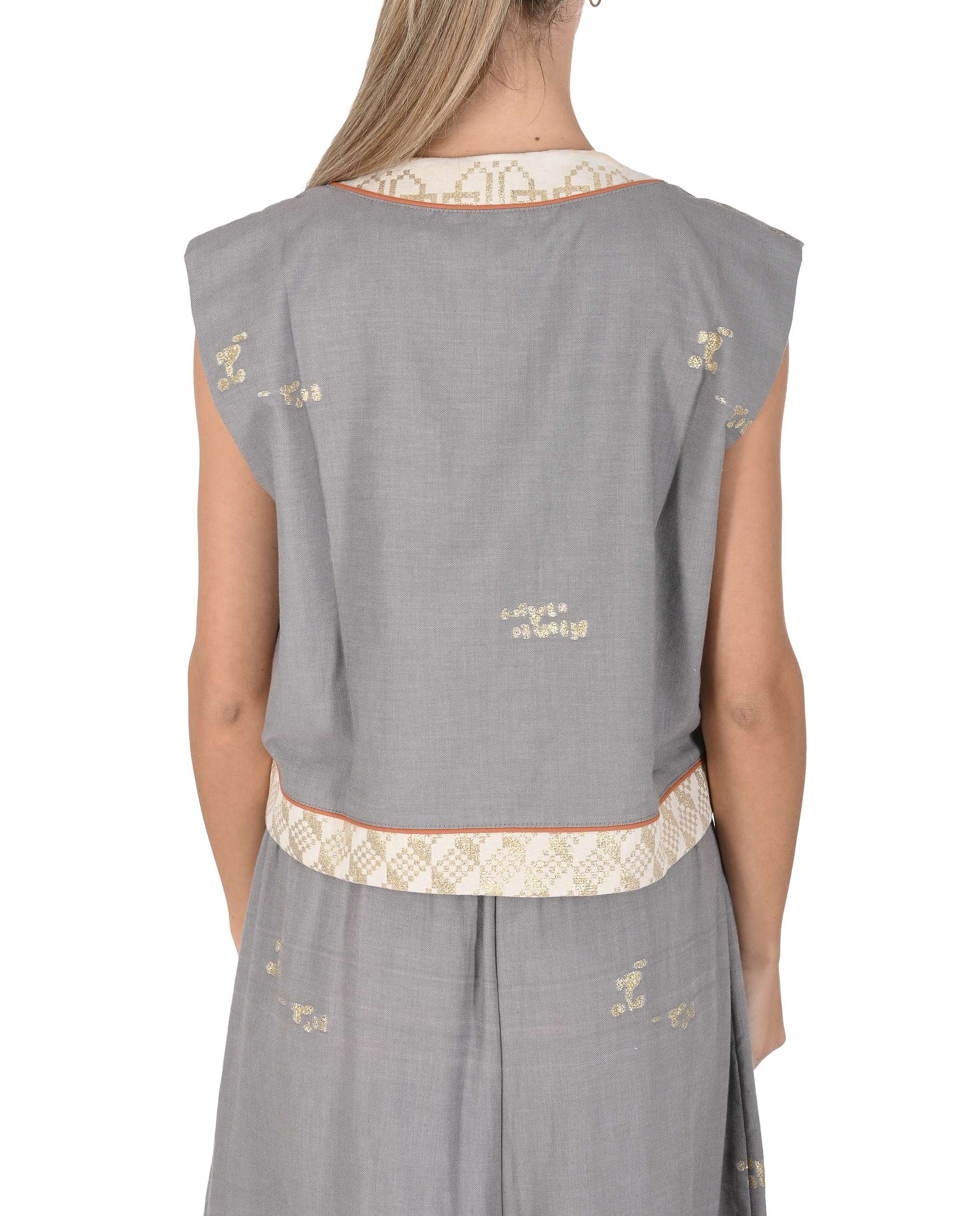 Chaleco Mykonos para mujer POSEIDON GREY 802