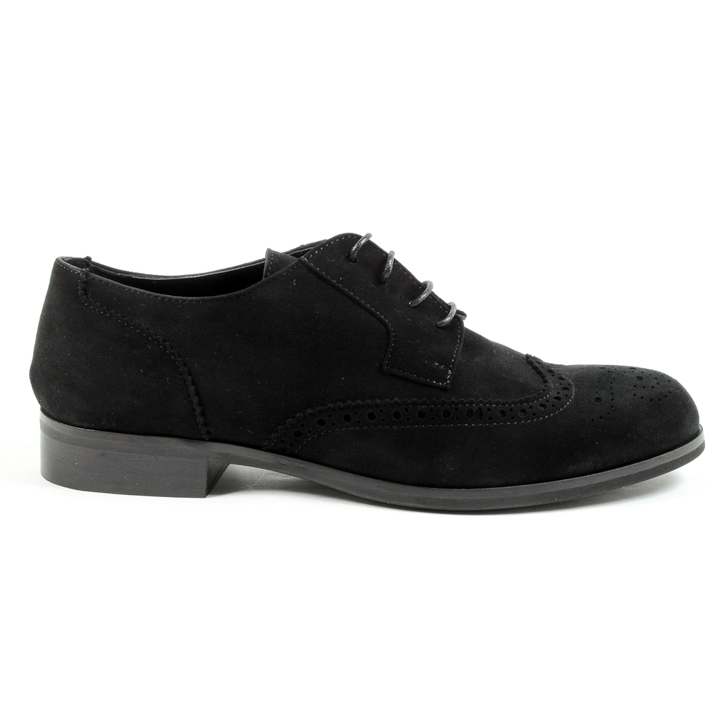V 1969 Italia Womens Lace Up Shoe Black SULLY