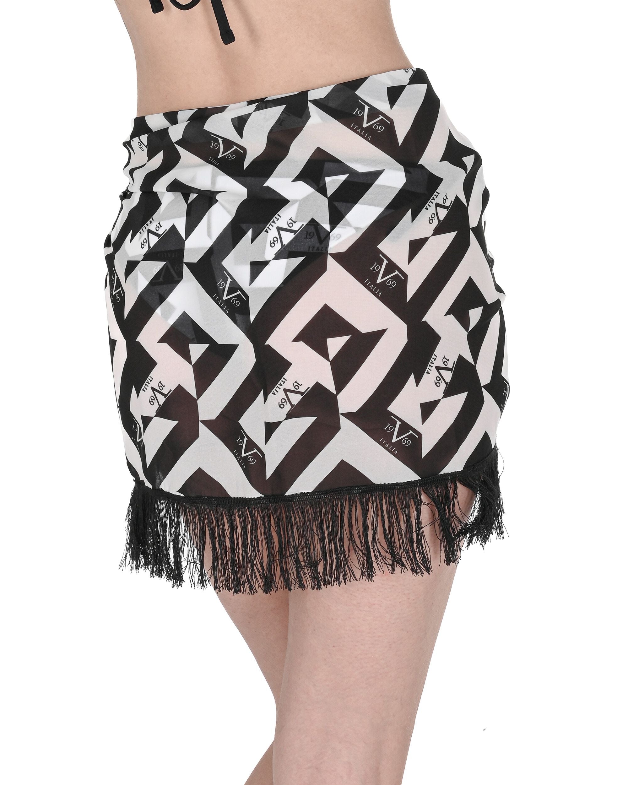 19V69 Italia Womens Swimwear Chiffon Cover VSC1WCU02 MULTICOLOR