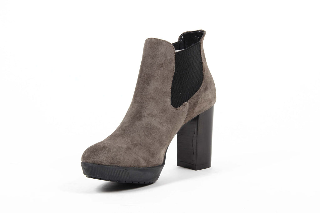 V 1969 Italia Botines para mujer C17 VELOUR TAUPE