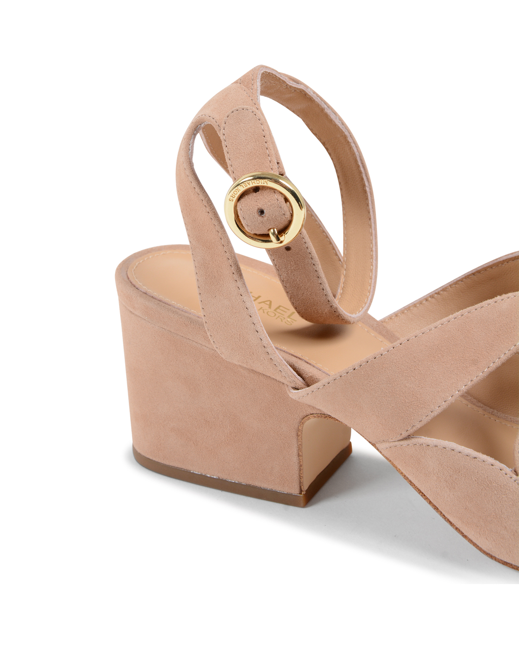 Sandalia Michael Kors para mujer beige ANNALEE