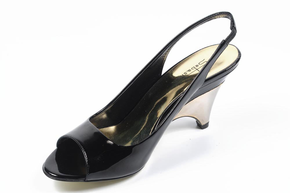 Sandalia mujer Sebastian Milano S3065M VERNICE NERA