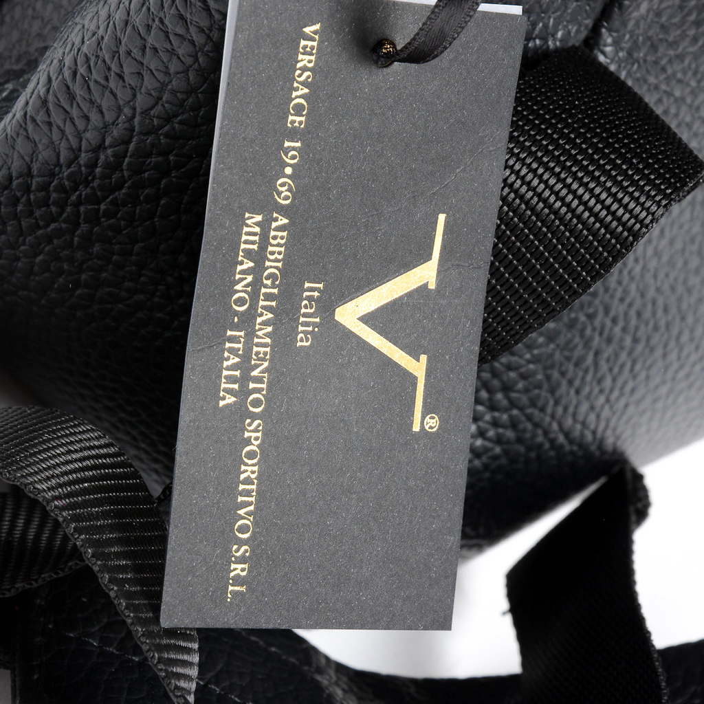 V 1969 Italia Mens Backpack Black COMO