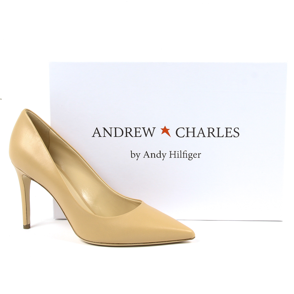 Zapatos de salón para mujer Andrew Charles By Andy Hilfiger Camel MEMPHIS